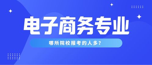 电子商务要什么专业的好